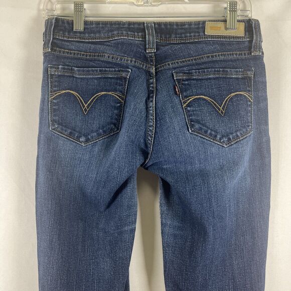 Levi's Demi Curve Jeans Women’s Low Rise Shaping Denim Straight Leg Stretch Fit - Picture 5 of 8